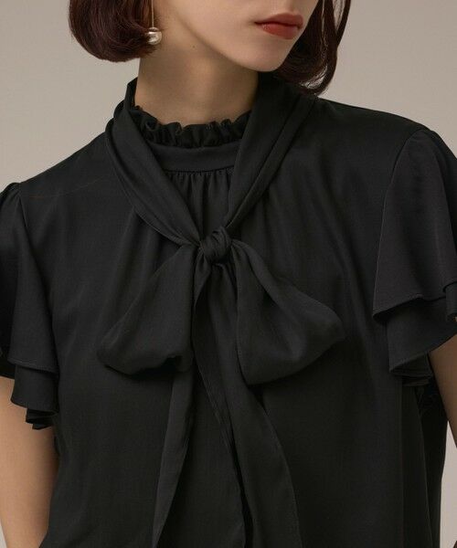 GRACE CONTINENTAL / グレースコンチネンタル シャツ・ブラウス | フリルボウタイブラウス | 詳細6