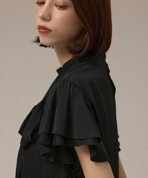 GRACE CONTINENTAL / グレースコンチネンタル シャツ・ブラウス | フリルボウタイブラウス | 詳細7