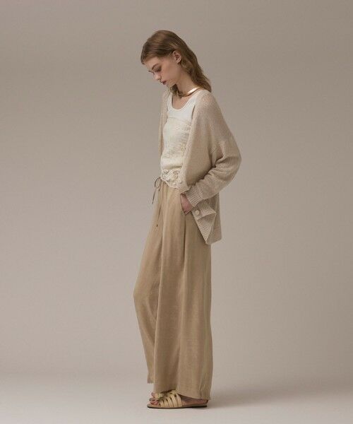 GRACE CONTINENTAL / グレースコンチネンタル カーディガン・ボレロ | ラメルーズニットカーディガン | 詳細2