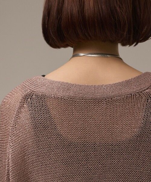 GRACE CONTINENTAL / グレースコンチネンタル カーディガン・ボレロ | ラメルーズニットカーディガン | 詳細10
