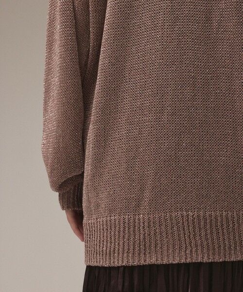 GRACE CONTINENTAL / グレースコンチネンタル カーディガン・ボレロ | ラメルーズニットカーディガン | 詳細11