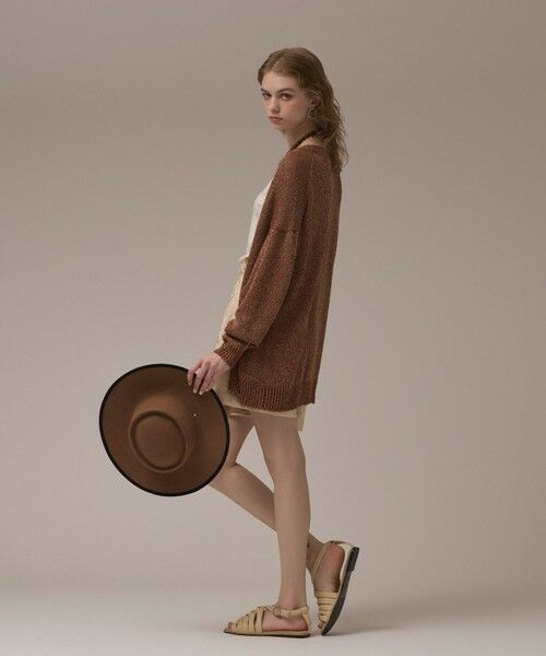 GRACE CONTINENTAL / グレースコンチネンタル カーディガン・ボレロ | ラメルーズニットカーディガン | 詳細17