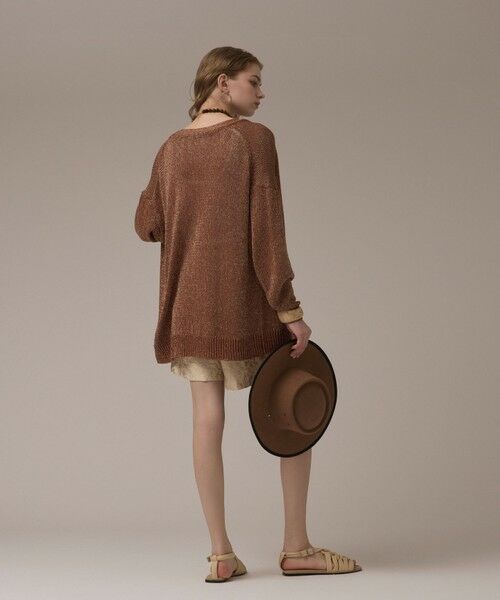 GRACE CONTINENTAL / グレースコンチネンタル カーディガン・ボレロ | ラメルーズニットカーディガン | 詳細18