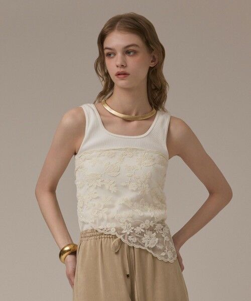 GRACE CONTINENTAL / グレースコンチネンタル マフラー・ショール・スヌード・ストール | レースバブーシュカ | 詳細2