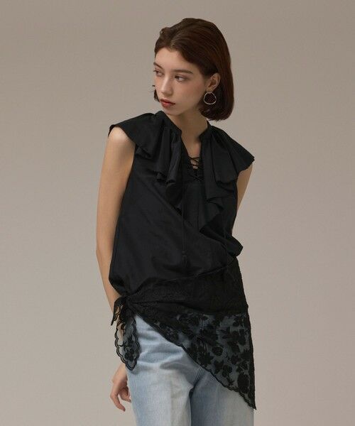 GRACE CONTINENTAL / グレースコンチネンタル マフラー・ショール・スヌード・ストール | レースバブーシュカ | 詳細10