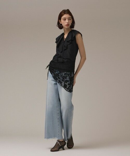 GRACE CONTINENTAL / グレースコンチネンタル マフラー・ショール・スヌード・ストール | レースバブーシュカ | 詳細9