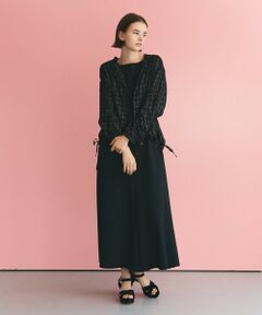 GRACE CONTINENTAL / グレースコンチネンタル パーカー | ラメチェックフーディー