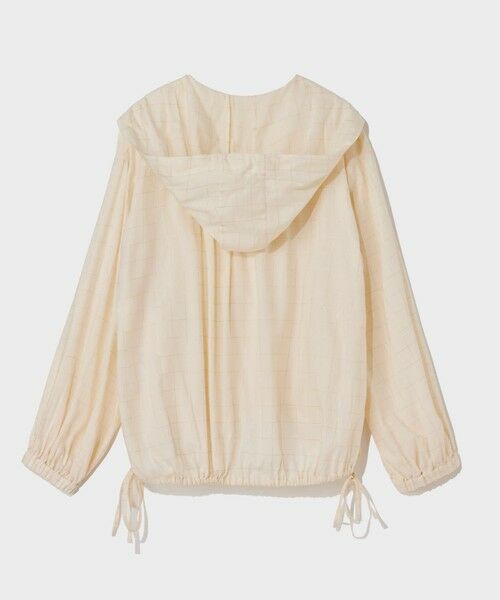 GRACE CONTINENTAL / グレースコンチネンタル パーカー | ラメチェックフーディー | 詳細5