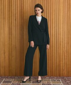 GRACE CONTINENTAL / グレースコンチネンタル その他パンツ | ダブルクロスストレートパンツ