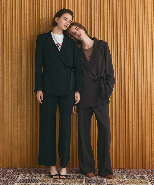 GRACE CONTINENTAL / グレースコンチネンタル その他パンツ | ダブルクロスストレートパンツ | 詳細9