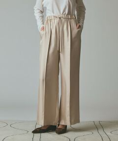 GRACE CONTINENTAL / グレースコンチネンタル その他パンツ | シルクツイルイージーパンツ
