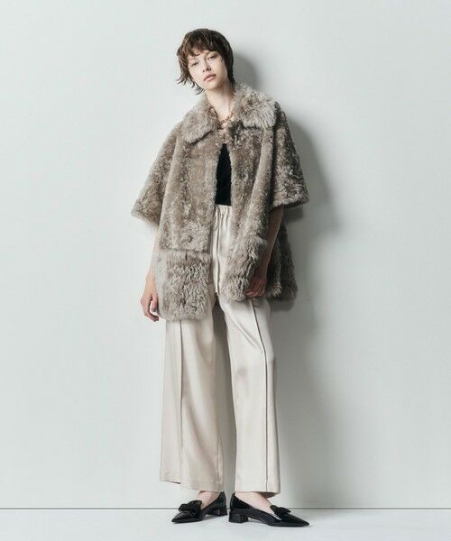 GRACE CONTINENTAL / グレースコンチネンタル その他パンツ | シルクツイルイージーパンツ | 詳細6