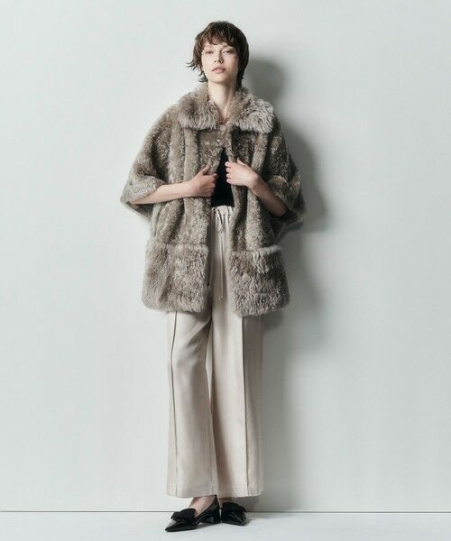 GRACE CONTINENTAL / グレースコンチネンタル その他パンツ | シルクツイルイージーパンツ | 詳細7