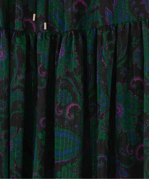 GRACE CONTINENTAL / グレースコンチネンタル ロング・マキシ丈スカート | ラメストライププリントスカート | 詳細15