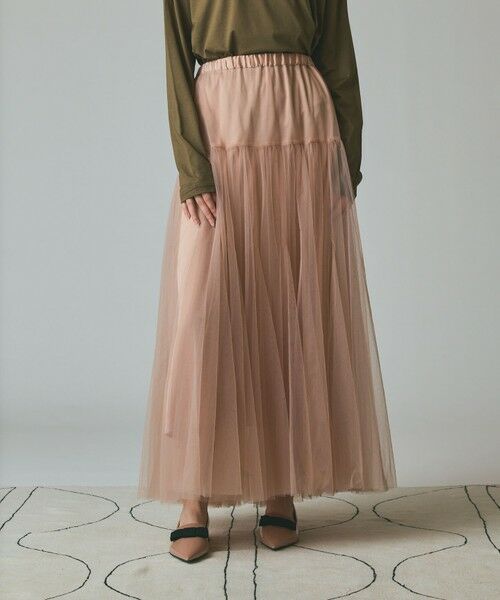 GRACE CONTINENTAL / グレースコンチネンタル ミニ・ひざ丈スカート | チュールボリュームスカート | 詳細2