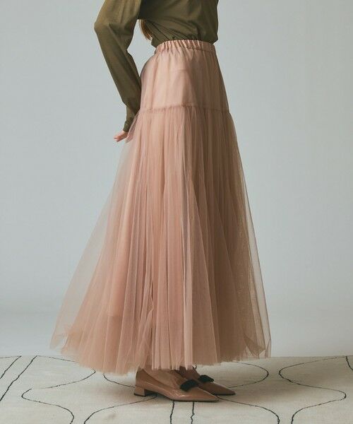 GRACE CONTINENTAL / グレースコンチネンタル ミニ・ひざ丈スカート | チュールボリュームスカート | 詳細3
