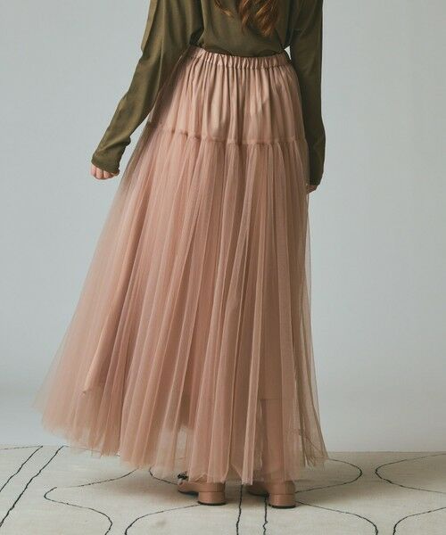 GRACE CONTINENTAL / グレースコンチネンタル ミニ・ひざ丈スカート | チュールボリュームスカート | 詳細4
