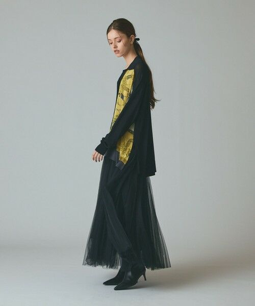 GRACE CONTINENTAL / グレースコンチネンタル ミニ・ひざ丈スカート | チュールボリュームスカート | 詳細13