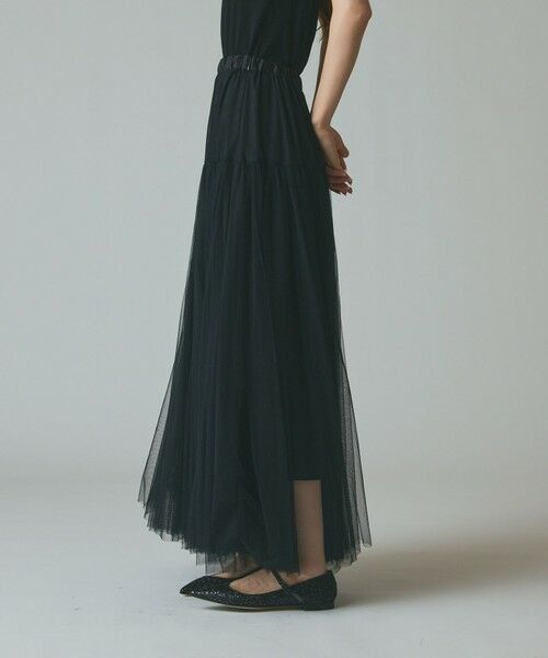GRACE CONTINENTAL / グレースコンチネンタル ミニ・ひざ丈スカート | チュールボリュームスカート | 詳細16