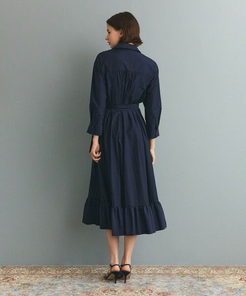 GRACE CONTINENTAL / グレースコンチネンタル ミニ丈・ひざ丈ワンピース | カシュクールシャツワンピース | 詳細7