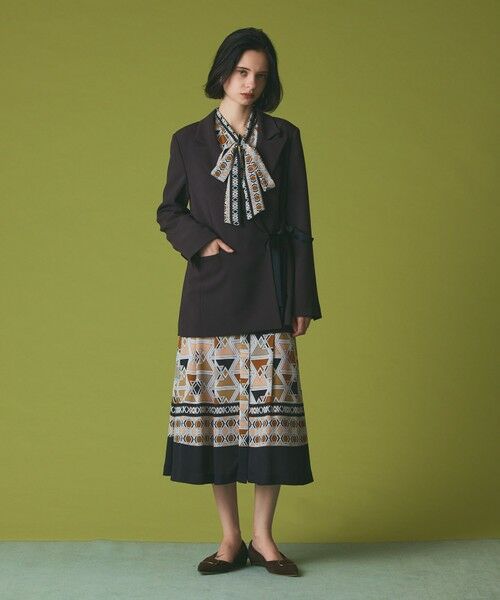 GRACE CONTINENTAL / グレースコンチネンタル ロング・マキシ丈ワンピース | キカボウタイドレス | 詳細5