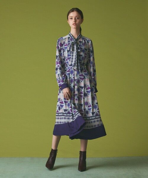 GRACE CONTINENTAL / グレースコンチネンタル ロング・マキシ丈ワンピース | キカボウタイドレス | 詳細12