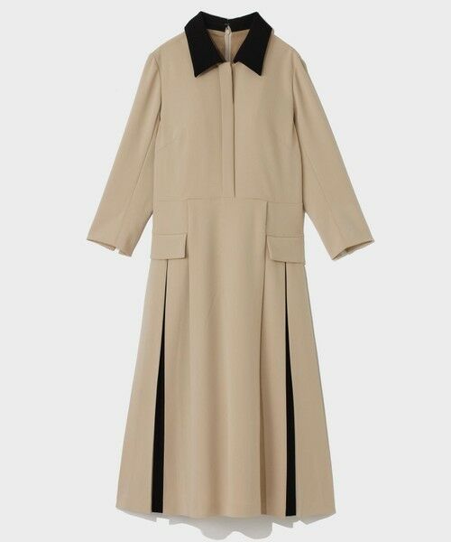 GRACE CONTINENTAL / グレースコンチネンタル ロング・マキシ丈ワンピース | クレリックバイカラーワンピース | 詳細5
