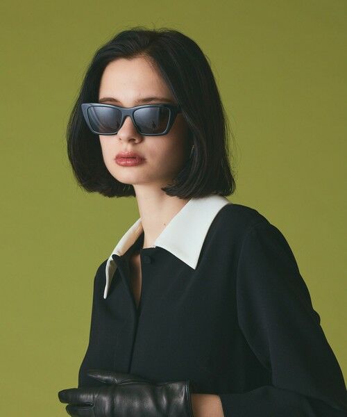 GRACE CONTINENTAL / グレースコンチネンタル ロング・マキシ丈ワンピース | クレリックバイカラーワンピース | 詳細12