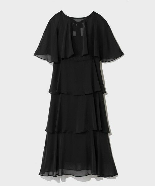 GRACE CONTINENTAL / グレースコンチネンタル ドレス | シフォンケープドレス | 詳細8