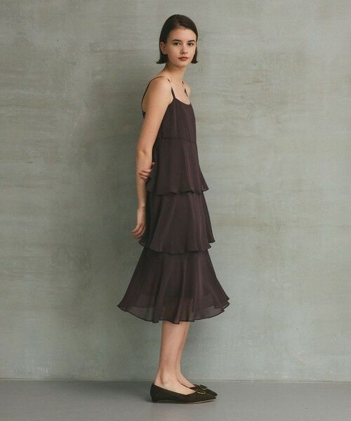 GRACE CONTINENTAL / グレースコンチネンタル ドレス | シフォンケープドレス | 詳細2