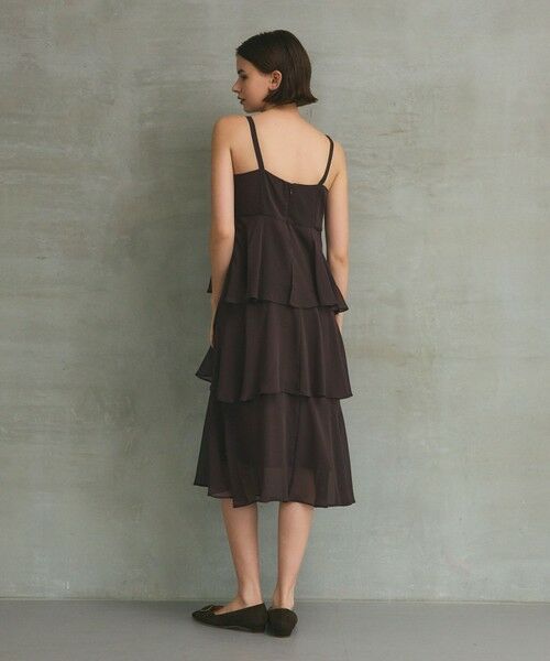GRACE CONTINENTAL / グレースコンチネンタル ドレス | シフォンケープドレス | 詳細3