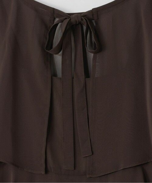 GRACE CONTINENTAL / グレースコンチネンタル ドレス | シフォンケープドレス | 詳細7