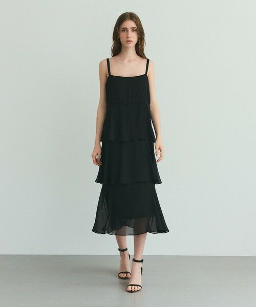 GRACE CONTINENTAL / グレースコンチネンタル ドレス | シフォンケープドレス | 詳細13