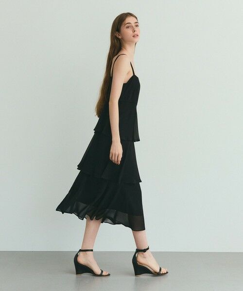 GRACE CONTINENTAL / グレースコンチネンタル ドレス | シフォンケープドレス | 詳細14