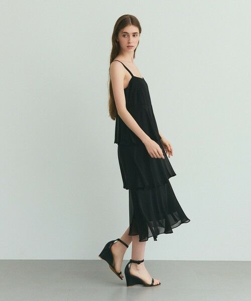 GRACE CONTINENTAL / グレースコンチネンタル ドレス | シフォンケープドレス | 詳細15