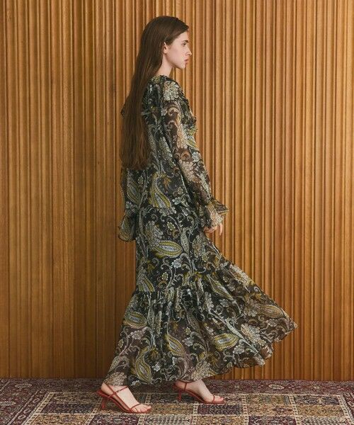 GRACE CONTINENTAL / グレースコンチネンタル シャツ・ブラウス | ラメストライププリントブラウス | 詳細3