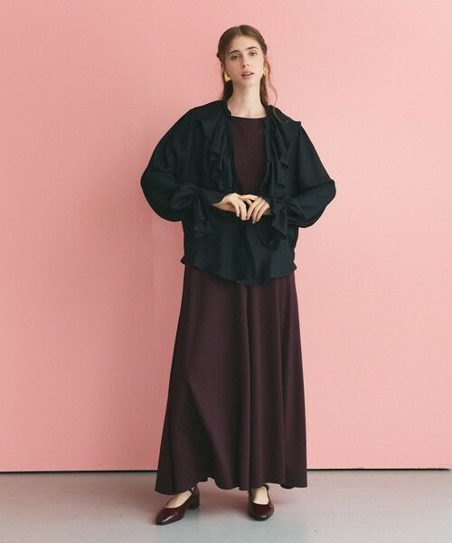 GRACE CONTINENTAL / グレースコンチネンタル シャツ・ブラウス | スキッパーラッフルブラウス | 詳細2