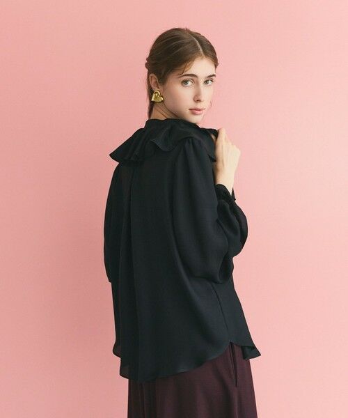 GRACE CONTINENTAL / グレースコンチネンタル シャツ・ブラウス | スキッパーラッフルブラウス | 詳細5