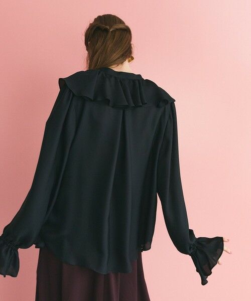GRACE CONTINENTAL / グレースコンチネンタル シャツ・ブラウス | スキッパーラッフルブラウス | 詳細6
