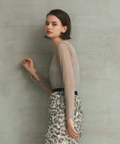 GRACE CONTINENTAL / グレースコンチネンタル その他トップス | メッシュインナートップ | 詳細3