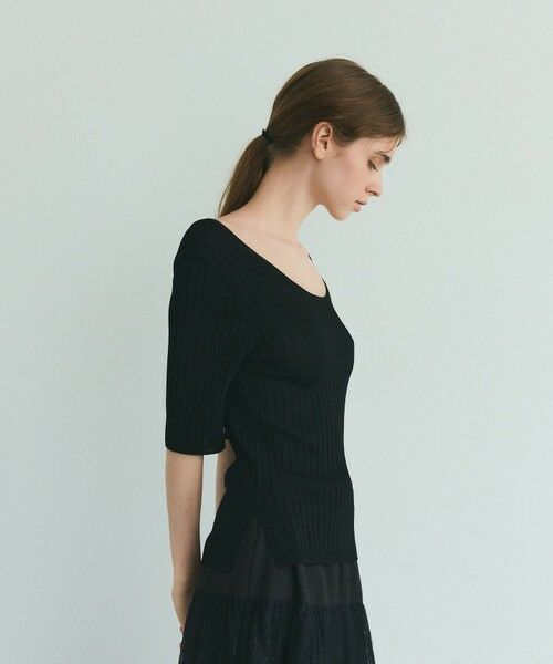GRACE CONTINENTAL / グレースコンチネンタル ニット・セーター | リブニットトップ | 詳細6