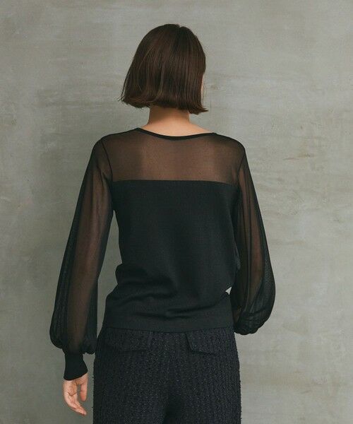 GRACE CONTINENTAL / グレースコンチネンタル その他トップス | ラメコンビシアーニット | 詳細3