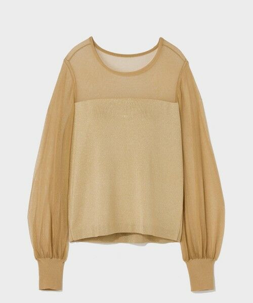 GRACE CONTINENTAL / グレースコンチネンタル その他トップス | ラメコンビシアーニット | 詳細9