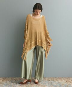 GRACE CONTINENTAL / グレースコンチネンタル ニット・セーター | ニットフリンジケープ