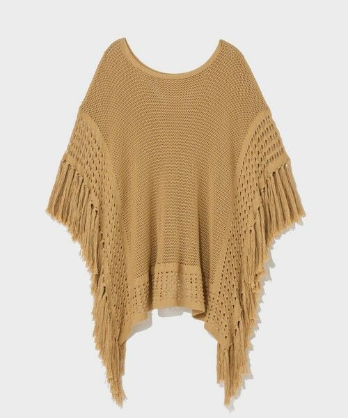 GRACE CONTINENTAL / グレースコンチネンタル ニット・セーター | ニットフリンジケープ | 詳細5