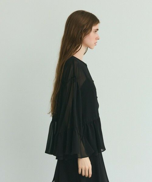 GRACE CONTINENTAL / グレースコンチネンタル その他トップス | シフォンフリルポンチョ | 詳細11