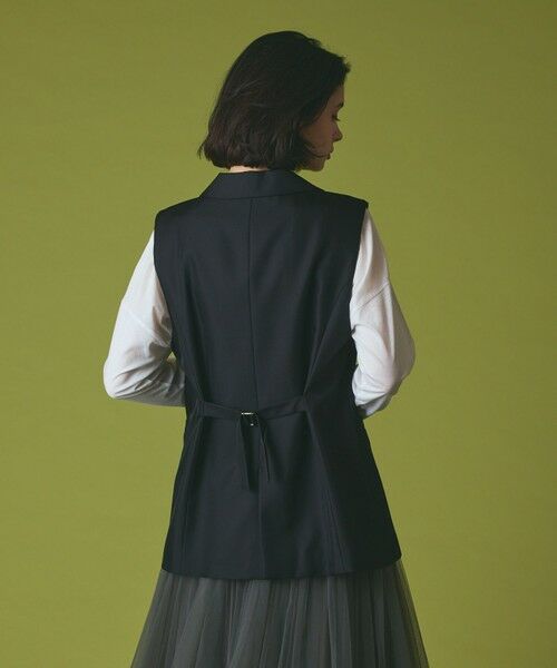 GRACE CONTINENTAL / グレースコンチネンタル ベスト | シルクツイルジレ | 詳細5