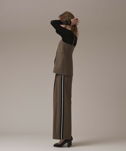 GRACE CONTINENTAL / グレースコンチネンタル その他パンツ | サイドラインパンツ | 詳細1
