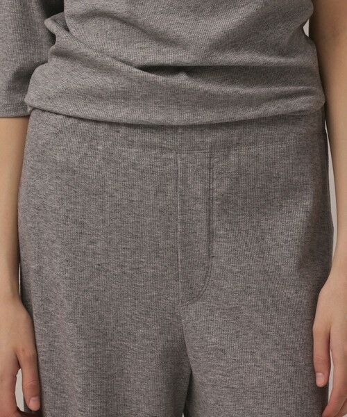 GRACE CONTINENTAL / グレースコンチネンタル その他パンツ | ラメリブジャージパンツ | 詳細6