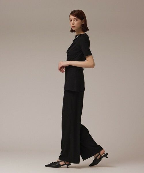 GRACE CONTINENTAL / グレースコンチネンタル その他パンツ | ラメリブジャージパンツ | 詳細10